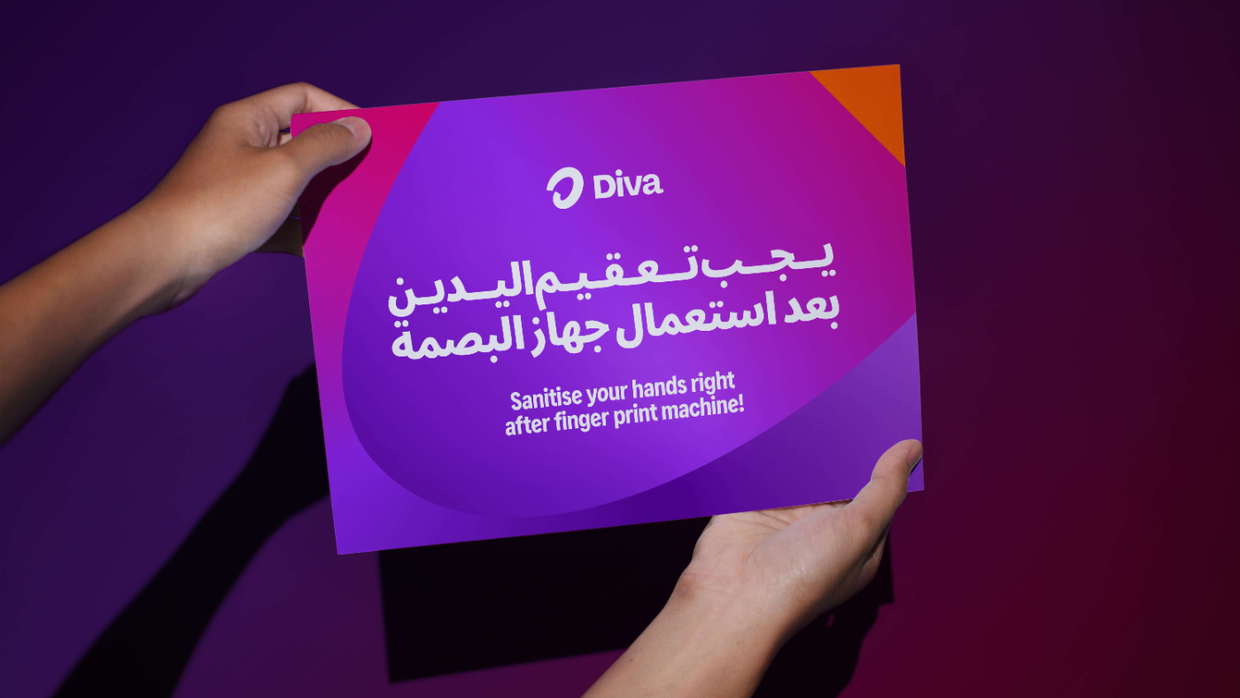 Diva Gym club signage